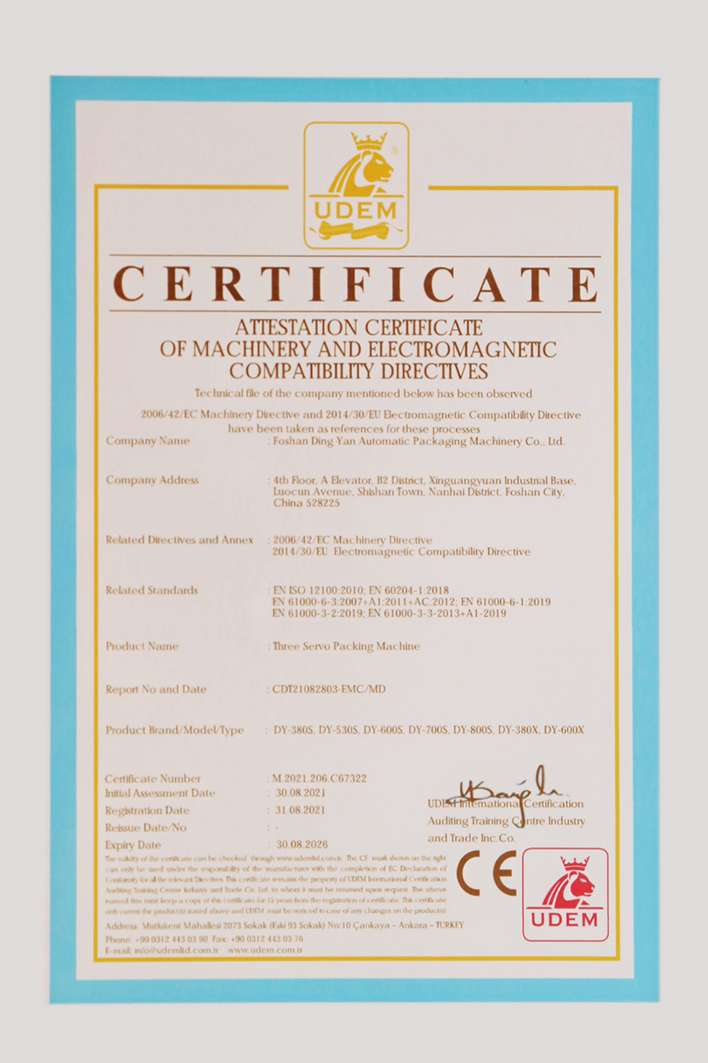 Certifications Patents 4